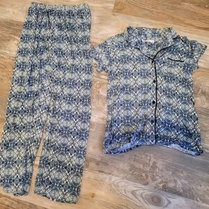 Joan Vass Womens Pajama set Medium